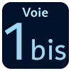 Voie 1 bis